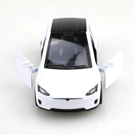 (bagged)1:36 Tesla MODEL X SUV, Alloy Model Car, Simulated vehicle, children alloy car, boy's toy model, car ornaments