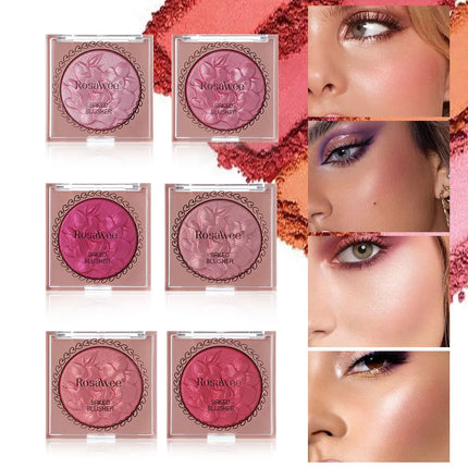 6-color face highlighting and contouring palette in a waterproof and sweatproof formula for music festivals and parties