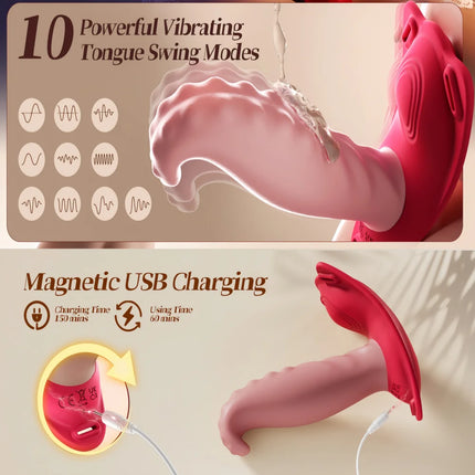 Wearable Vibrators G-Spot Vaginal Massagers Anal Stimulators Vibrating and Oscillating Dildos Female Masturbators Adult Toys