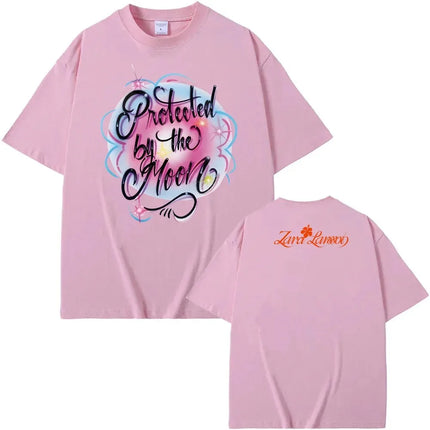 Zara Larsson Midnight Sun Global Tour Merch T-Shirt Men Women Album Poster Graphic Print Cotton Tees Neck Loose Oversized Tops