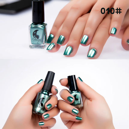 Metal Colour Nail Gel Polish Semi Permanent Mirror Gel Varnish Base Top Coat UV Gel Varnish Soak Off Nails Art Glue Nail Polish