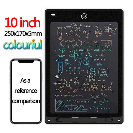 10/12/inch LCD Writing Tablet Drawing Board Kids Graffiti Sketchpad Toys Handwriting Blackboard Magic Drawing Board Kid Toy Gift