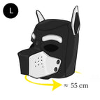 Dog Mask B White L / China Mainland
