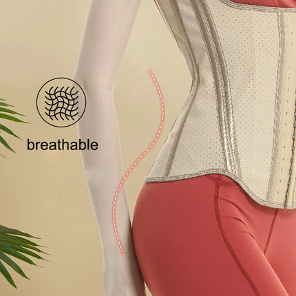 Slimming Sheath Latex Rubber Waist Trainer Cincher Corset Shapewear Belly Body Shaper Modeling Strap Fajas Colombian Girdle Belt