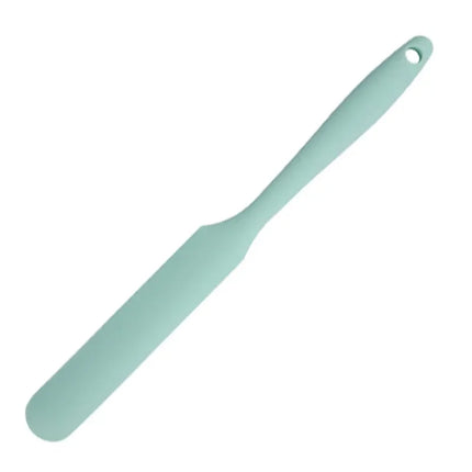 High Temperature Resistant Silicone Long Spatula Multi-color Cream Spatula Household Cake Making Small Accessories Baking Tools
