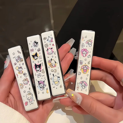 Kuromi USB Charging Lighter, Hello Kitty Ultra Thin Windproof Lighter, Ins High Beauty Creative Personalized Cigarette Lighter