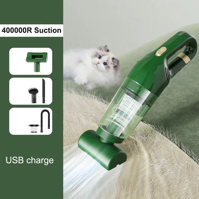 Super 400000R Portable Wireless Household Vacuum Cleaner Pet Hair Cleaning Remover Car Home Vacuum Cat Dogs Cleaning Tools