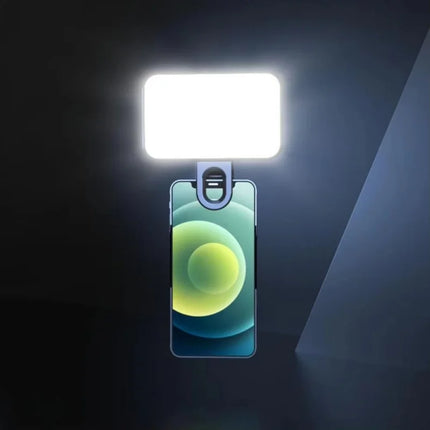 Mini Clip-on LED Light Selfie Light Battery for IPhone Samsung Huawei Xiaomi Smartphones Led Lights Ring Light with Tripod