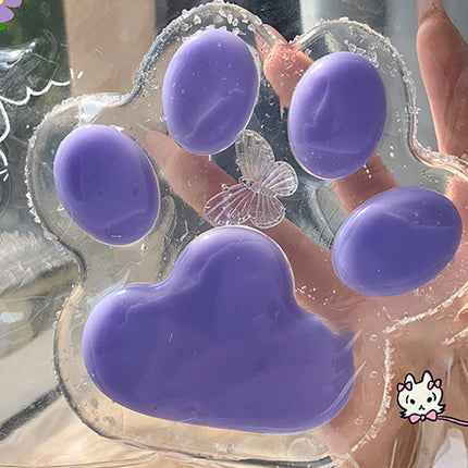 Sticky Cat Paw Decompressin Toys Stress  Relief Relax Toys Giant Paw Pinching And Decompressing Toy Party children Favors Gifts