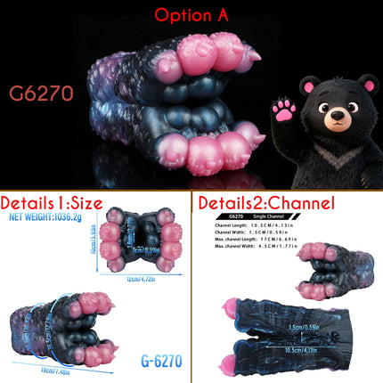 SHAZ Fantasy Monster Foot Male Masturbator Single Channel Pocket Pussy Realistic Animal Vagina Stroker Onahole Adult Sex Toy 18+