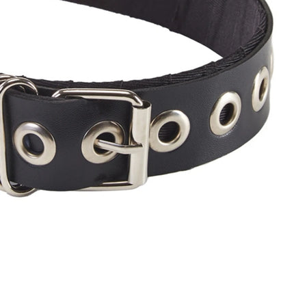 PU Leather Headband Gothic Tiaras Leather Buckle Headband Rock Headband Punk Headband Steampunk PU Leather Headpiece