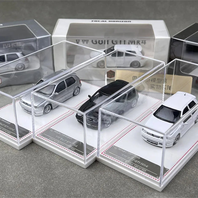 FH Diecast 1:64 Scale VW Golf GTI Mk4 Commercial Vehicle Simulation Alloy Car Model Static Display Toy Gift Souvenir Collection