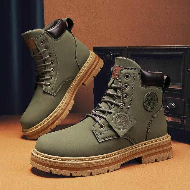 Men's Waterproof Ankle Boots - Winter Chelsea Boots / Bottes Imperméables pour Hommes - Bottes Chelsea d'Hiver