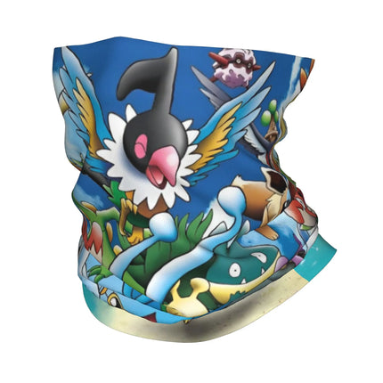 pokemoned Gengar Magic Scarf Merch Neck Gaiter  Bandana Summer Outdoor Sports Headband for Men Women Breathable