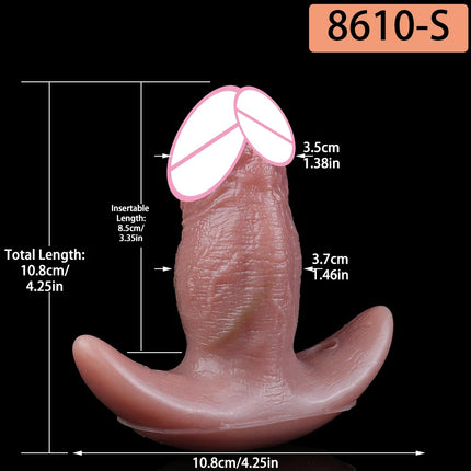 SXXY Wearable Realistic Vibrating Dildo Anal Plug Adjustable Mouth Gag High Quality Adult Sex Toys Intimate Play For Men Women