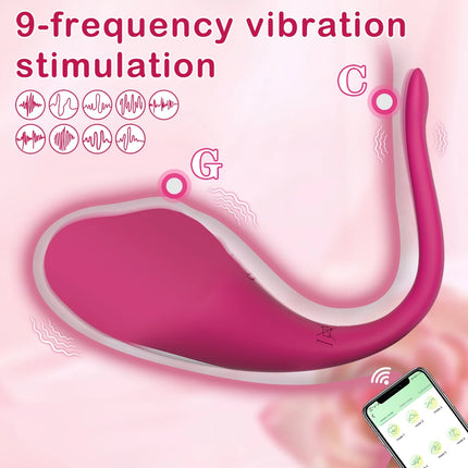 Wireless Bluetooth G Spot Dildo Vibrator for Women APP Remote Control Wear Vibrating Egg Clit Female Panties Sex Toys for Adults