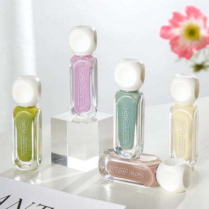 1PC 10ml Glass Bottle Water-Based Peel Off Nail Polish For Nails Colorful Chrome Varnish  Nail Art DIY Manicure No Need Lamp
