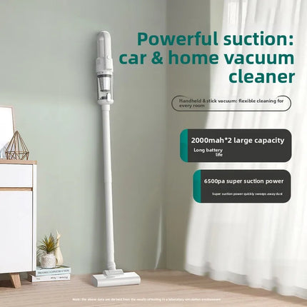Handheld Wireless Vacuum Cleaner Powerful Suction Long Endurance Low Noise Multi-purpose Small