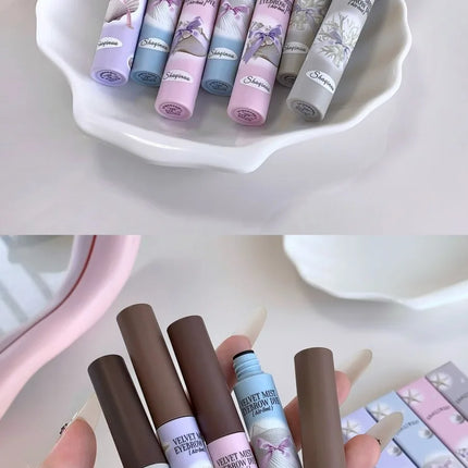 Cute Natural Mist Eyebrow Enhancer Dye Gel Tint Mascara SHAQINUO Long Lasting Quick Dry Dyeing Brow Tattoo Tint Brow Makeup