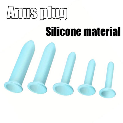 Soft Silicone Training Set with Strong Suction Base, Multi-Size XS–XL, Silicone material Flexible Material for Adults