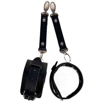 Women Sexy PU Leather Bracelet Bondage Leather Handcuffs Buckle Adjustable Fetish Erotic Love Hotel Accessory