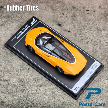 Postercars 1/64 Toy Car Model Lamborghini McLaren Bugatti Koenigsegg Pagani Aston Martin Diecast Vehicle Miniature Free Wheels