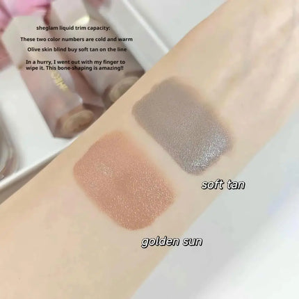 2025 HOT SHEGLAM Matte Liquid Blush Long-Lasting Korean Multi-Purpose Natural Blusher Waterproof Facial Nourishing Makeup Tool