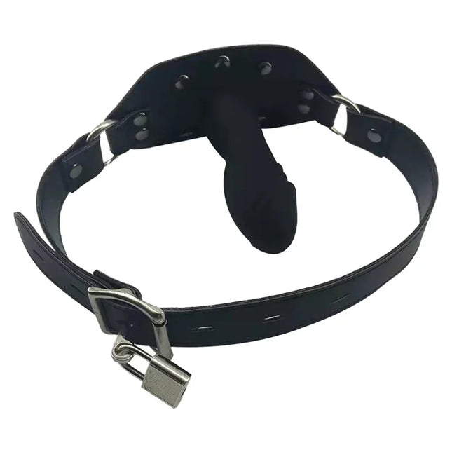 Inflatable Mouth Gag Silicone Ball Oral Fixation PU Leather Band Bondage Restraints Gag Penis BDSM Slave Game Sex Toys for Women