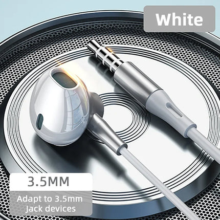 For Samsung Headphones HiFi Bass Stereo Volume Control With Mic USB Type C 3.5mm Wired Eadphone For Galaxy S25 S24 S23 S22 Ultra