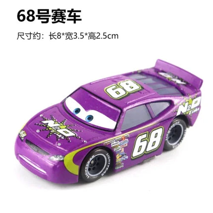 All Style Pixar Cars Metal Diecast Cars Model Lightning McQueen Alloy Car Number 4.19.28.36.51 101 Racing Series Toy