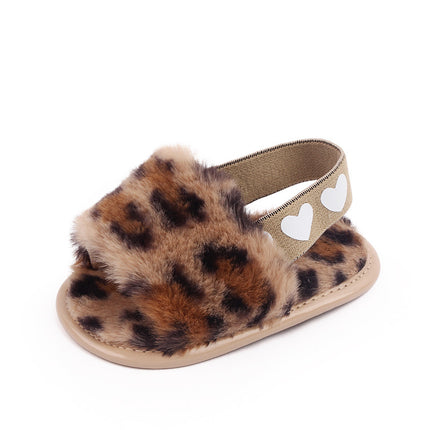 Fashion Faux Fur Baby Shoes For Newborn Spring Winter Cute Infant Toddler Baby Boys Girls Shoes