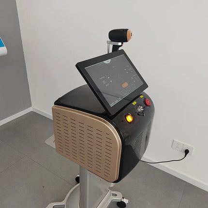 Professional Diode Laser Hair Removal Machine Alexandrite Ice Cooling Platinum Titanium Lazer Depilation Epilator for Women