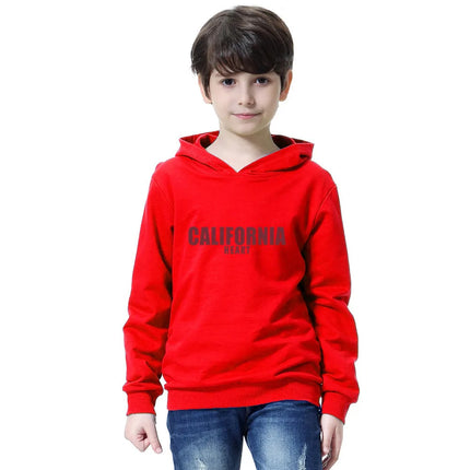 California Printing Kids Hoodie Fashion Boys Hoody Loose Sport Sweatshirts Autumn Long Sleeve Cotton Clothing
