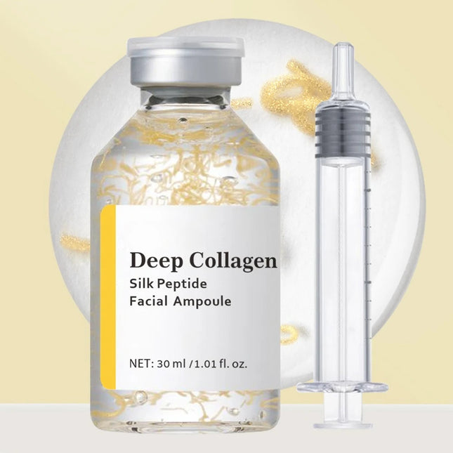 Silk Peptide Intensive Lifting Ampoule | Anti-Aging Serum For Face With Collagen & 30 Peptide Complex Skin Tightening & Firming