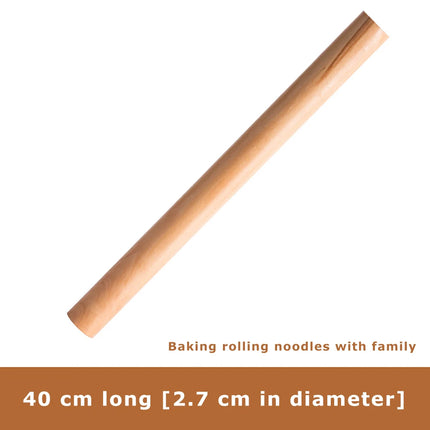 2024 New Beech Solid Wood Household Dumpling Skin Mini Rolling Pins Pin Stick Dough Baking Tool Gadgets Roller Kitchen