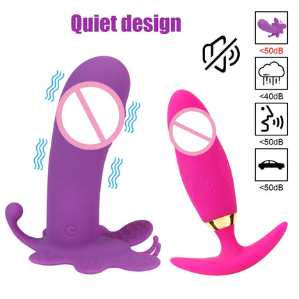 Cordless Panties Vibrators for Women Clitoris Stimulator Vaginal Ball Anal Plug Fake Dildos Female Masturbator Sex Toys Adult 18
