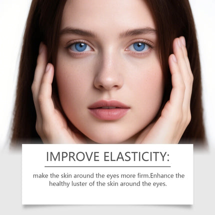 Temporary Tightener Eye Cream Reduces Dark Circles Eye Bags Puffiness Fine Lines Anti-Aging Hyaluronic Acid Firming Eye Cream