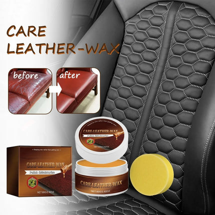 Beeswax Leather Care Wax Repairs Scratches Cracks Removes Stubborn Dirt Prevents Cracking Leather Refurbishment Polishing Paste