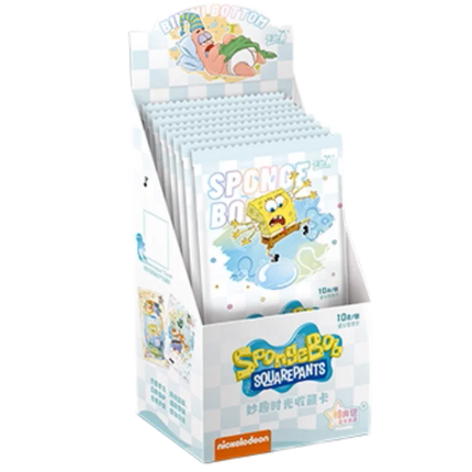 KAYOU Genuine SquarePants Card Tedianbao Patrick Star Squidward Tentacles Animation Game Collection Card Peripheral Toy Gift