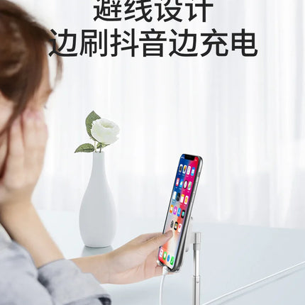 Desktop Phone Holder Tablet Stand For Ipad Phones Universal Bracket Telescopic Adjustable Height Angle Metal Live Support