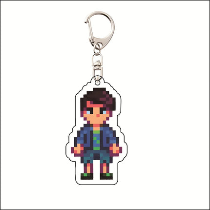 Stardew Valley 5cm Acrylic keychain Cute Desktop Ornament Collectible  Gift in Stock Action Figure Toy Accept customization