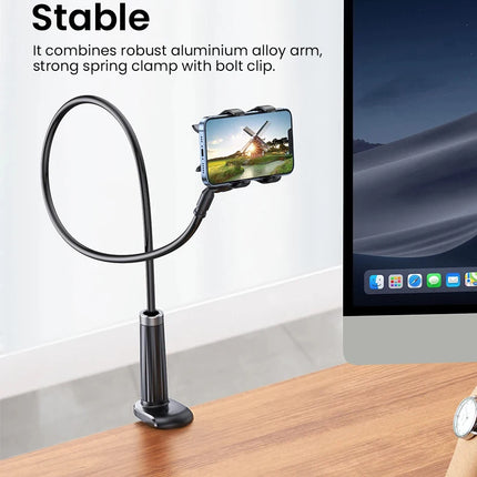 Universal Mobile Phone Stand Adjustable Lazy Stand Rotatable Bedside Stand Desktop Live Streaming Selfies Phone Accessories