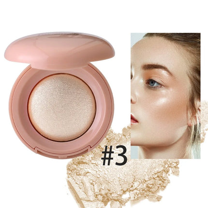 Highgloss Makeup Highlighter Smooth Mashed Potato Texture Highlight Pearlescent Contour Long-lasting Waterproof Body Highlight