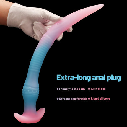 Soft Liquid Silicone Long Tentacles Anal Plugs Suitable for All Players As an Adult Sex Toy Vaginal and Anal Stimulating Device