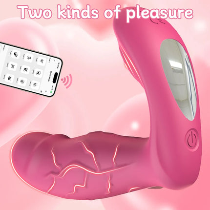 APP Control Vibrator Dildo Sex toys for Women Wearable Vibrator Clitoris Vagina Stimulator Female Masturbation Sextoy for Adults