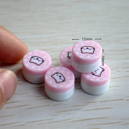 1/6 Scale Miniature Dollhouse Makeup Brush Mini False Eyelash Cosmetic Model for Doll Accessories Toy