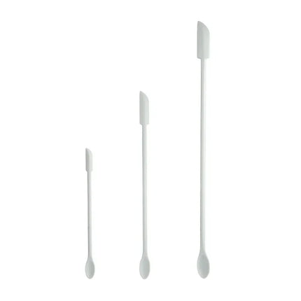 Cosmetic Bottle Silicone Mini Scraper Three Piece Set Baking Double End Two In One Spatula Jam Bottle Scraper Spoon Set