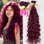 99j Curly / 50g Sample / 30%-55%|Virgin Human Hair|30inches 75cm