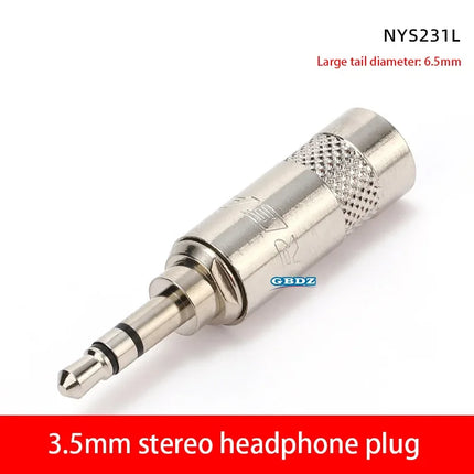 Gold-plated Jack 3.5mm  Single Channel3 Pole Female Plug 1/8″ Headphone Notebook Microphone Audio Interface Extension Cable Plug