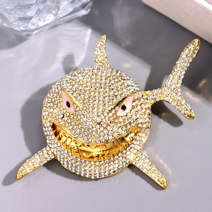 Hip hop Men Iced Out Cuban Link Chain Necklace for Men withPanda Tiger Shark Lip Heart Dollar Pendant Wholesale Jewelry Gifts